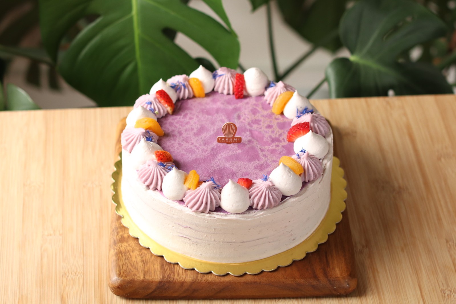 Taro Crepe Cake